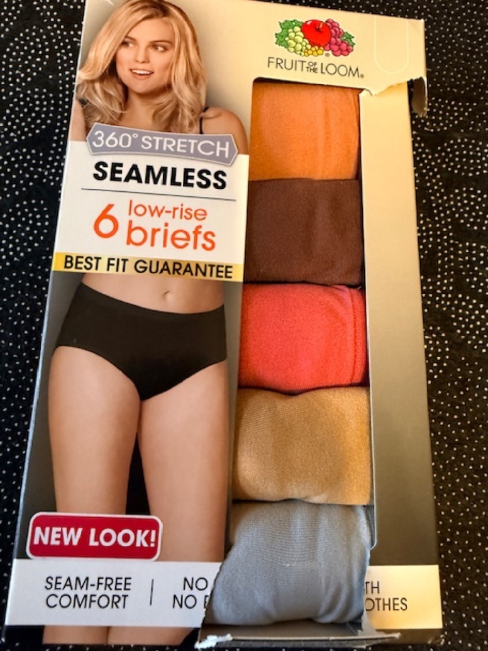Fruit of the Loom low rise panties